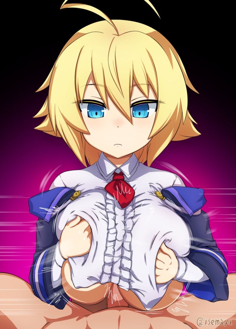 [Isemagu] Es-chan no Sakusei Paizuri (Nagewaza) (BLAZBLUE) - Page 11