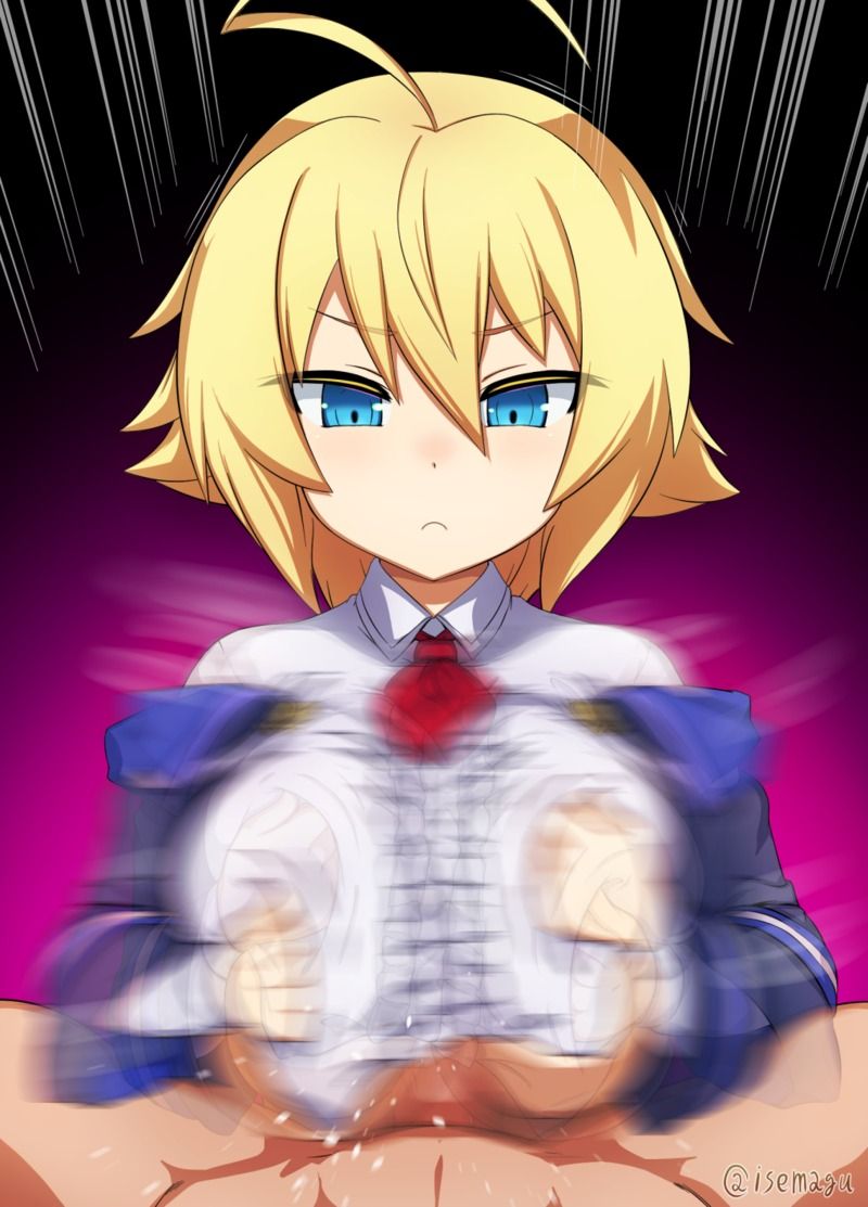 [Isemagu] Es-chan no Sakusei Paizuri (Nagewaza) (BLAZBLUE) - Page 17