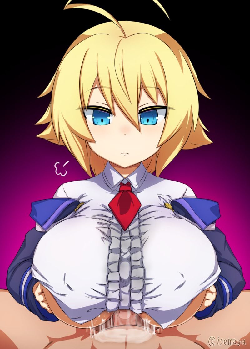 [Isemagu] Es-chan no Sakusei Paizuri (Nagewaza) (BLAZBLUE) - Page 18