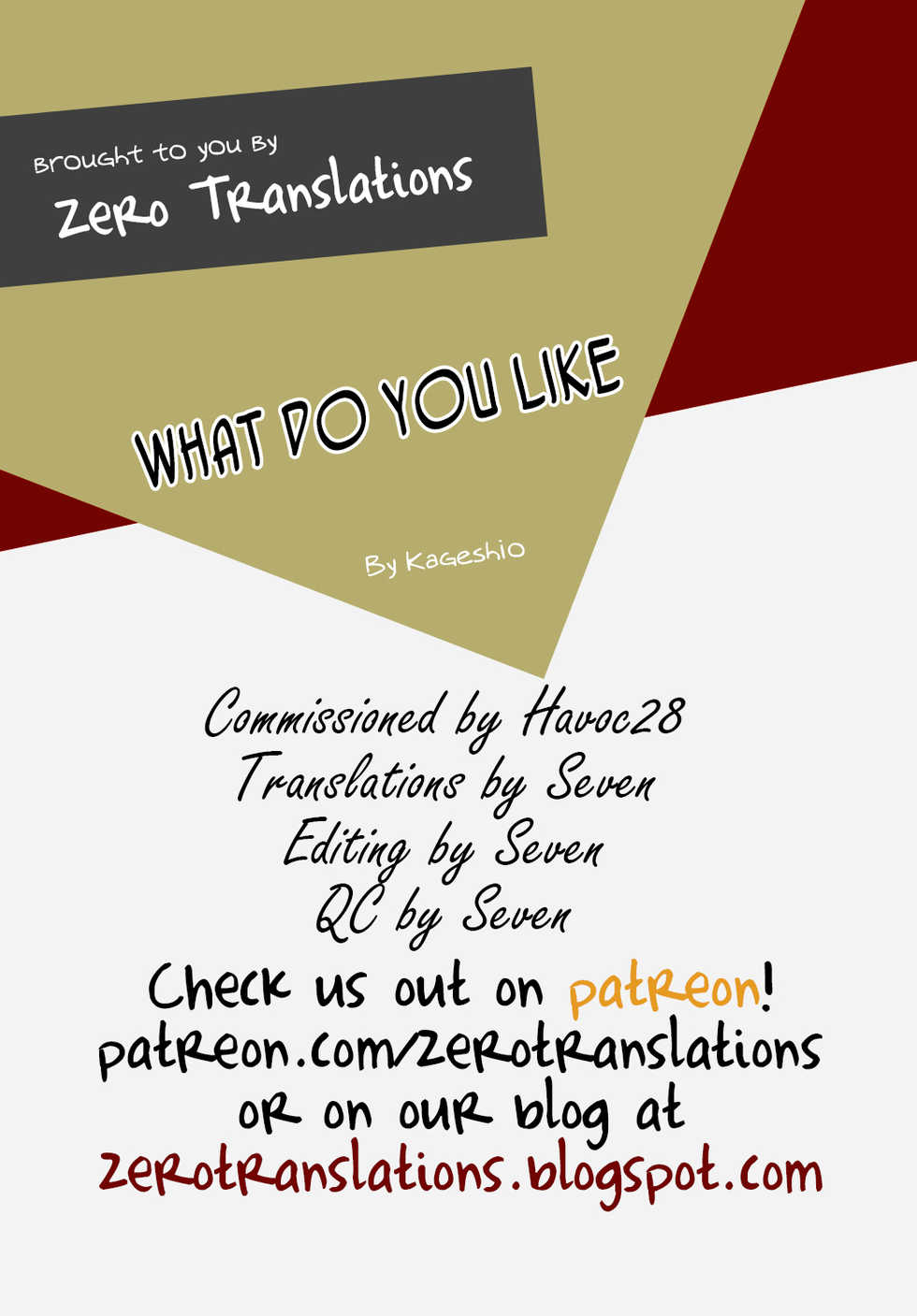 (C92) [Hizatora (Kageshio)] What do you like? (Fate/Grand Order) [English] [Zero Translations] - Page 23