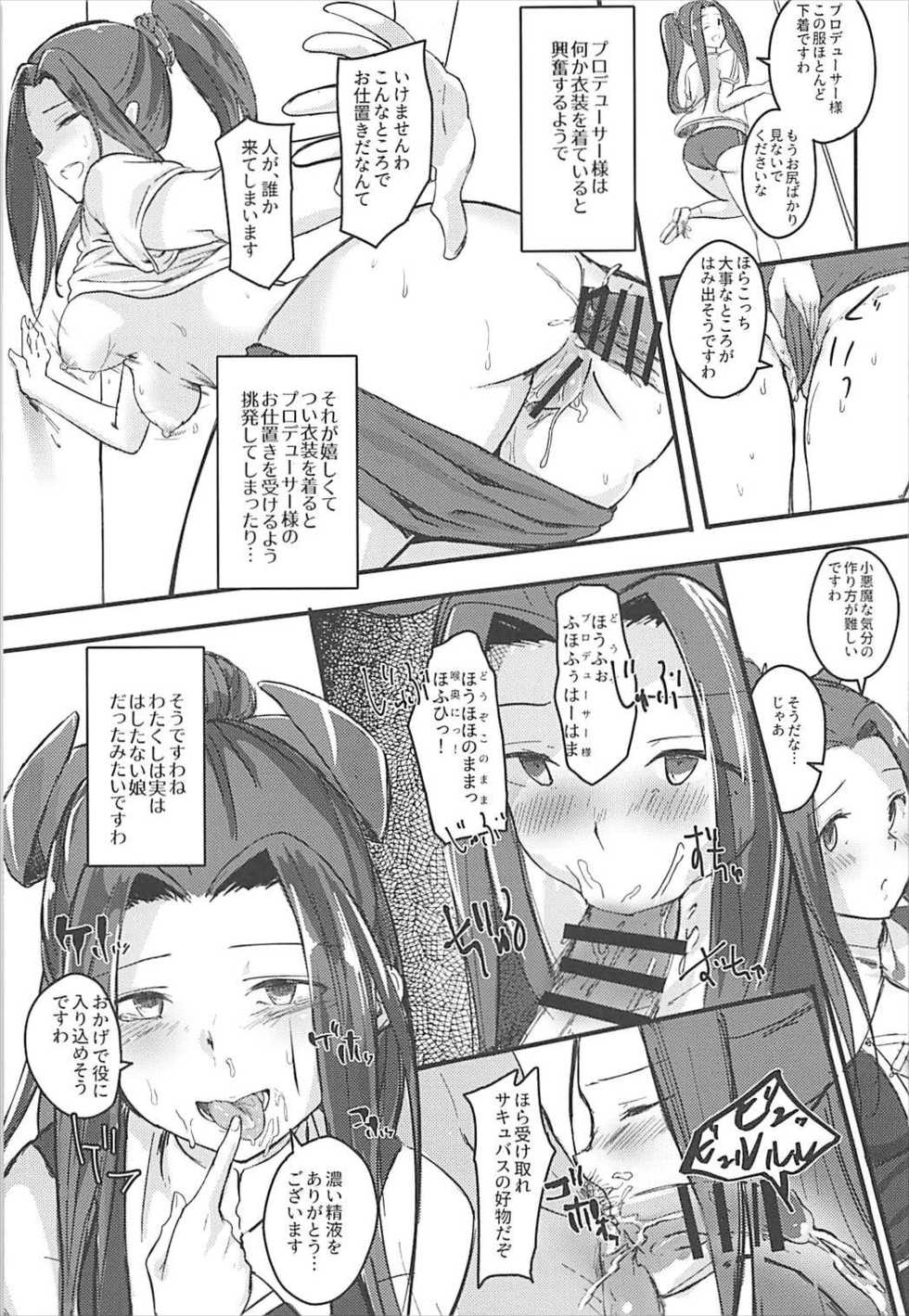 (CiNDERELLA ☆ STAGE 6 STEP) [Rokata Aruki (Akino Komichi)] Naisho no Ohanashi o (THE IDOLM@STER CINDERELLA GIRLS) - Page 12