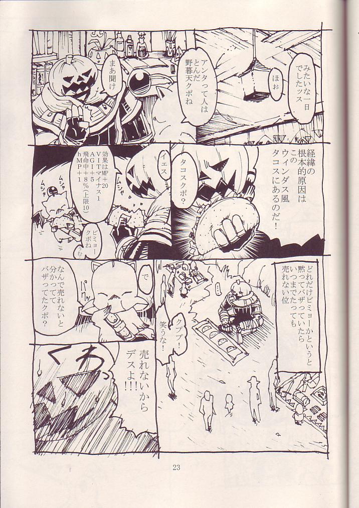 (C68) [Kuroshiki (Kurohiko)] Kuroshiki Vol. 3 (Final Fantasy XI) - Page 22