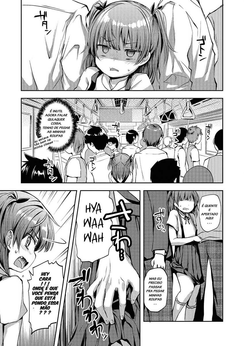 [Ayato Ayari] Chikan Densha Kissa | Molester Train Cafe (Otokonoko HEAVEN Vol. 28) [Portuguese-BR] [LIANEF] [Digital] - Page 3
