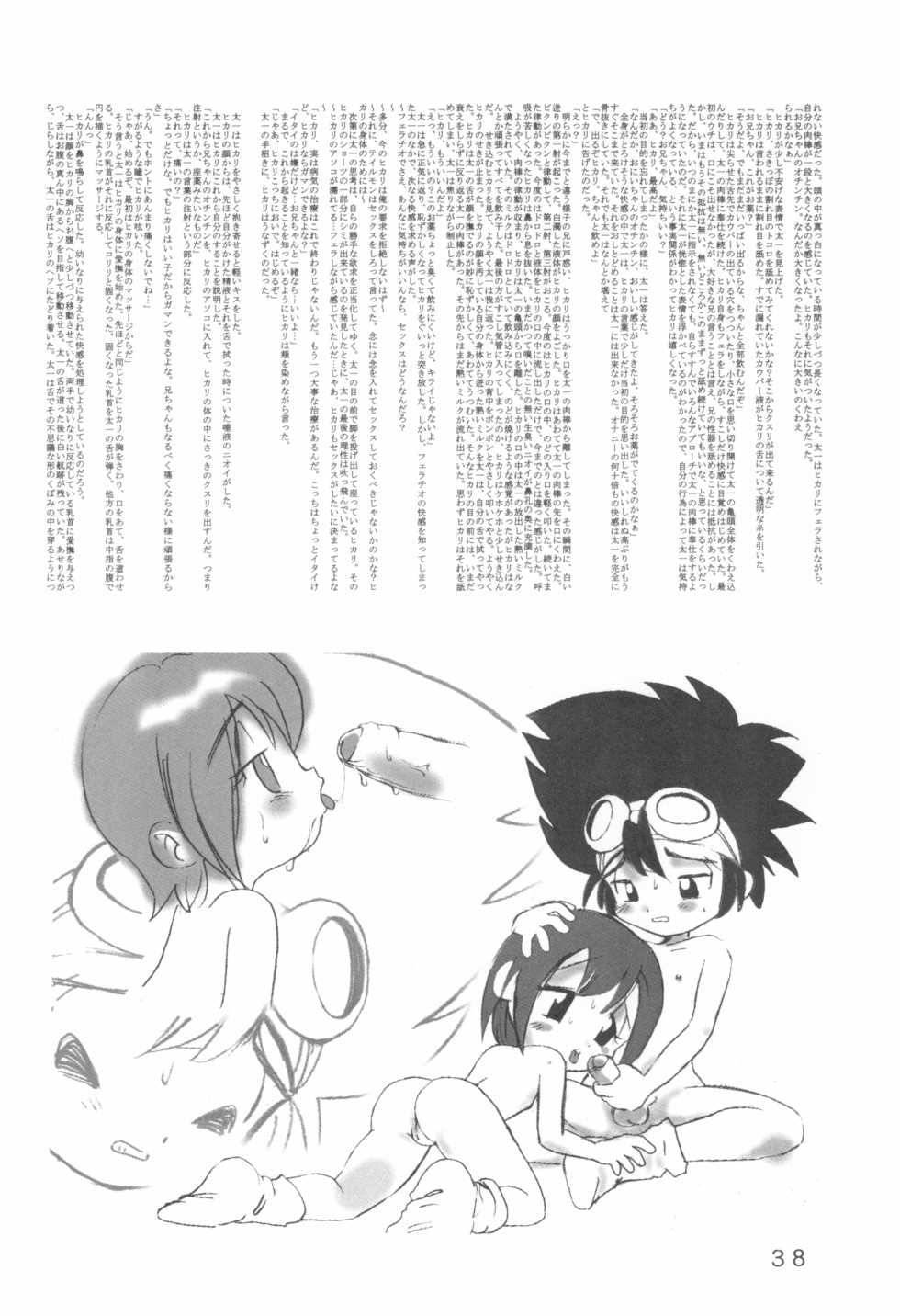 (C58) [INFINITY-FORCE (Various)] Digitama (Digimon Adventure) - Page 38