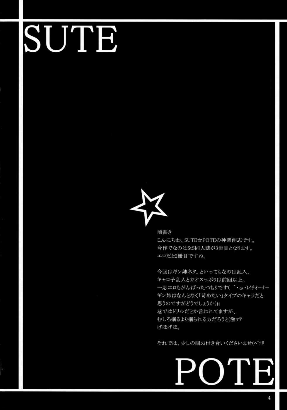 (SC39) [SUTE☆POTE (Kagura Soushi)] type ZERO (Mahou Shoujo Lyrical Nanoha StrikerS) - Page 3