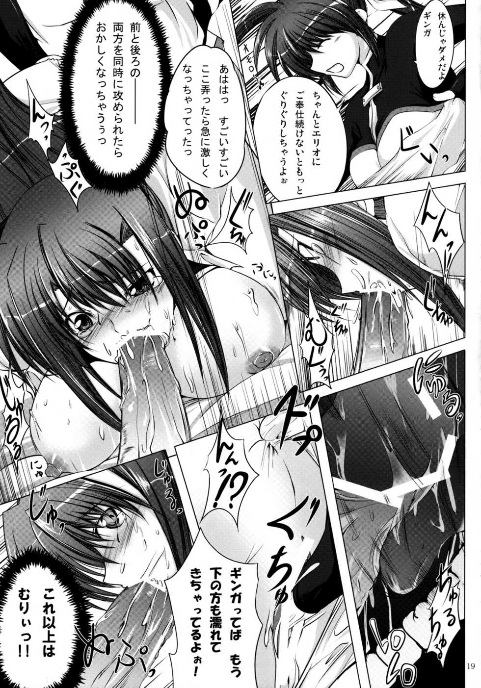 (SC39) [SUTE☆POTE (Kagura Soushi)] type ZERO (Mahou Shoujo Lyrical Nanoha StrikerS) - Page 18