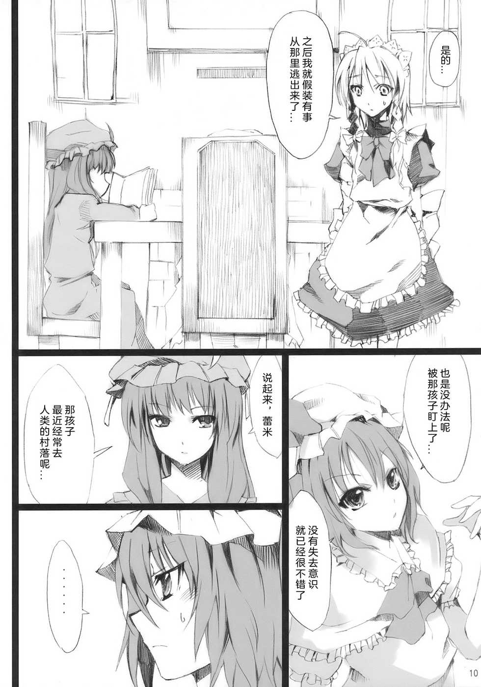 (Aka no Hiroba 3) [KOTI (A Toshi)] PARANOIA (Touhou Project) [Chinese]   [Flandre个人汉化] - Page 9