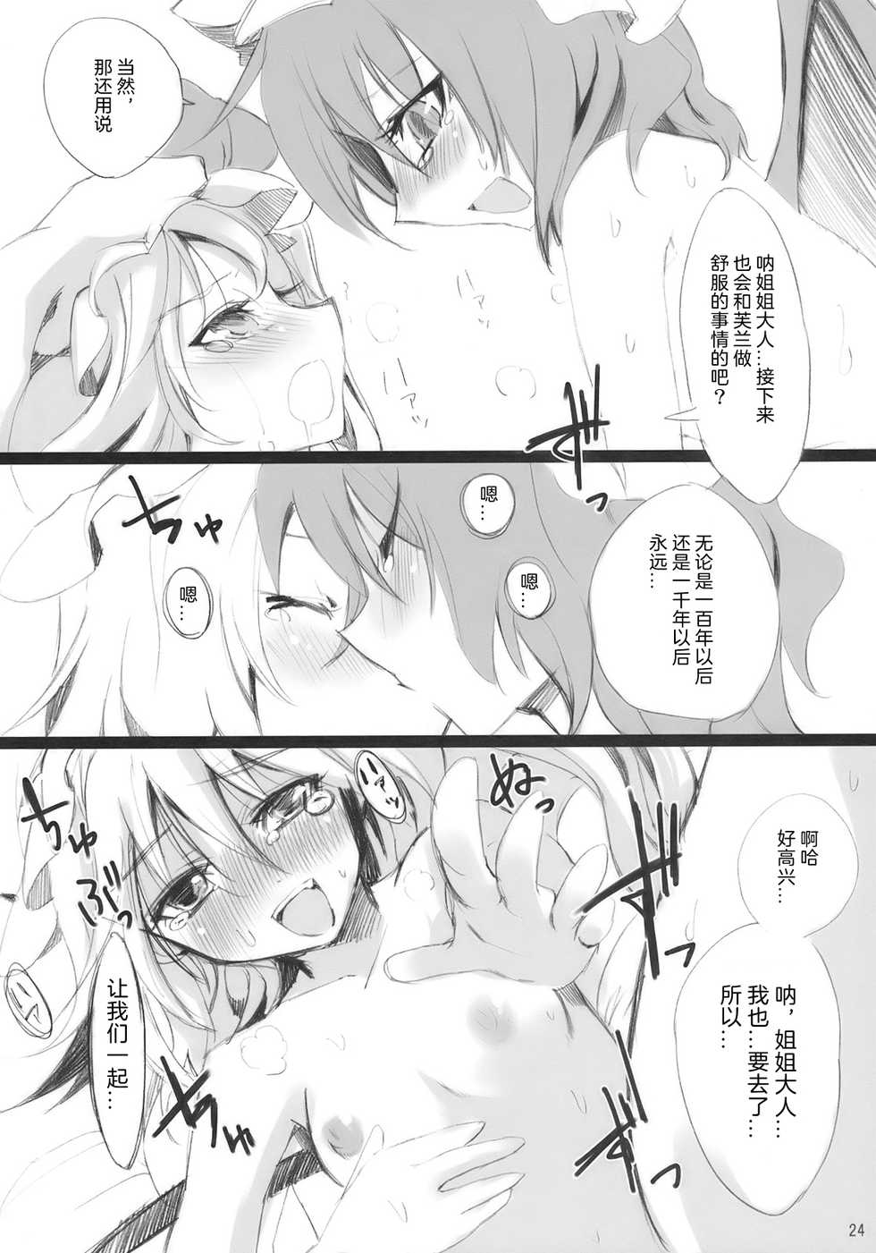 (Aka no Hiroba 3) [KOTI (A Toshi)] PARANOIA (Touhou Project) [Chinese]   [Flandre个人汉化] - Page 23