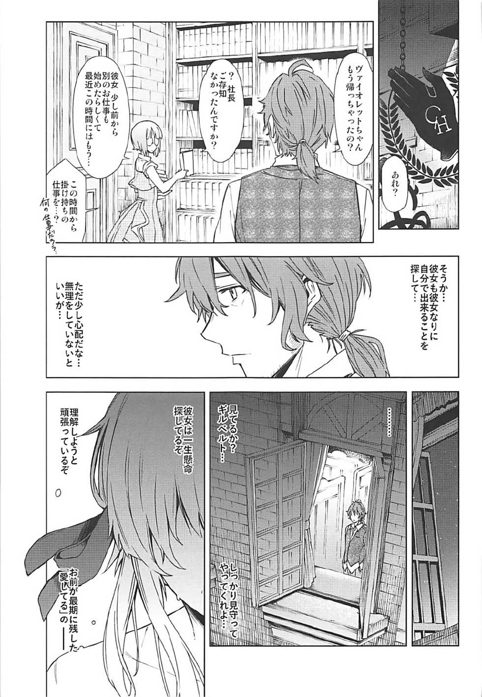 [SMUGGLER (Kazuwo Daisuke)] (I cannot) understand love. (Violet Evergarden) [2018-03-18] - Page 22