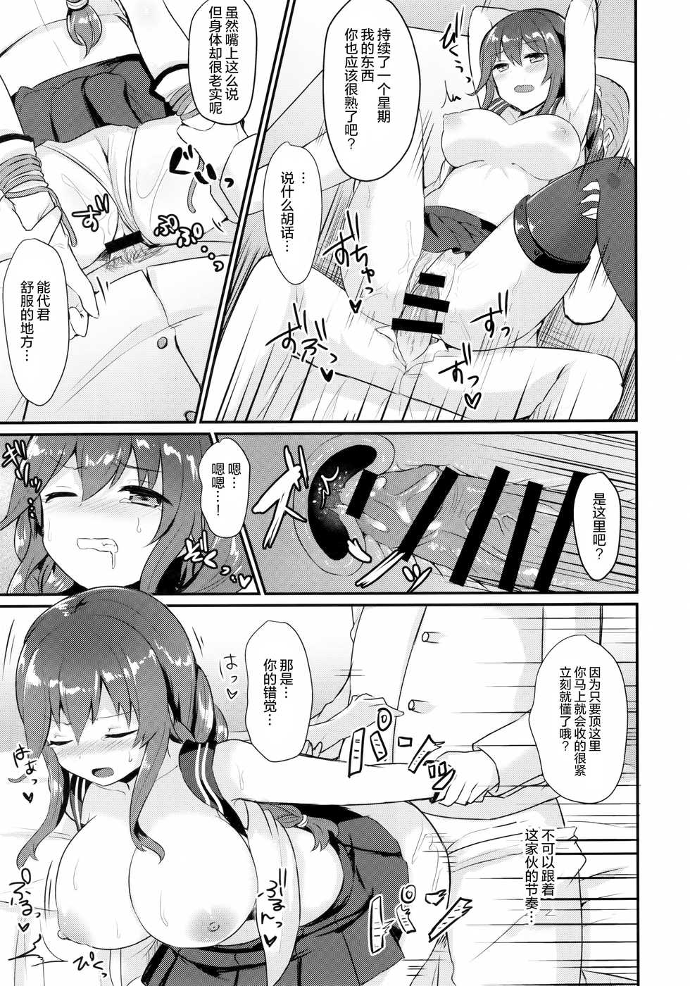 (C93) [Chiukorone (Chiune)] Noshiro wa Zettai Makemasen - Noshiro will never lose to you. (Kantai Collection -KanColle-) [Chinese] [绅士仓库汉化] - Page 9