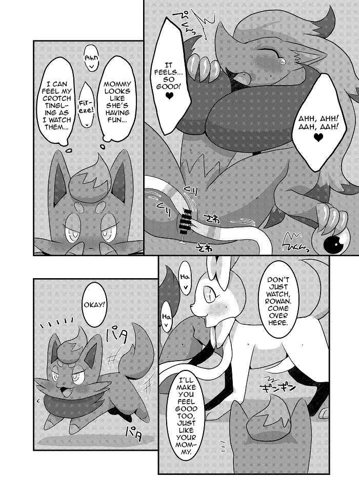(Kansai! Kemoket 4) [Harugumo.  (Kiriya)] Yarichinphia no Aku Type Viking! | Sex-Crazed Sylveon's Dark-Type Sex Buffet! (Pokémon) [English] [Zero Translations] - Page 14