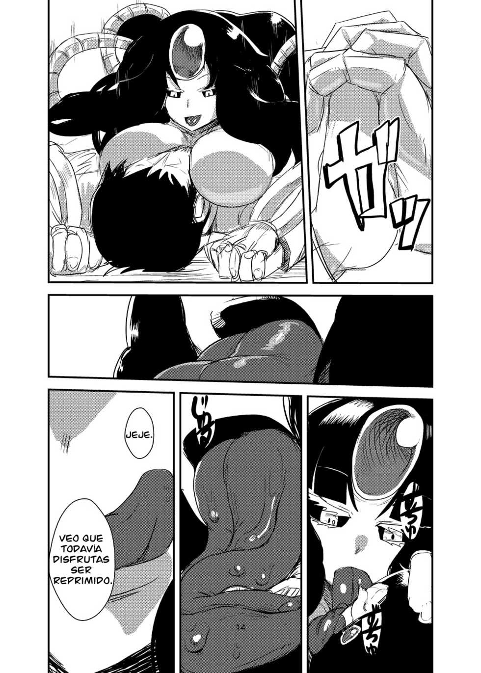 [Setouchi Pharm (Setouchi)] Kanojo no Tekiou - ATTACK OF THE MONSTER GIRL | Adapting Girlfriend [Spanish] [Digital] - Page 15