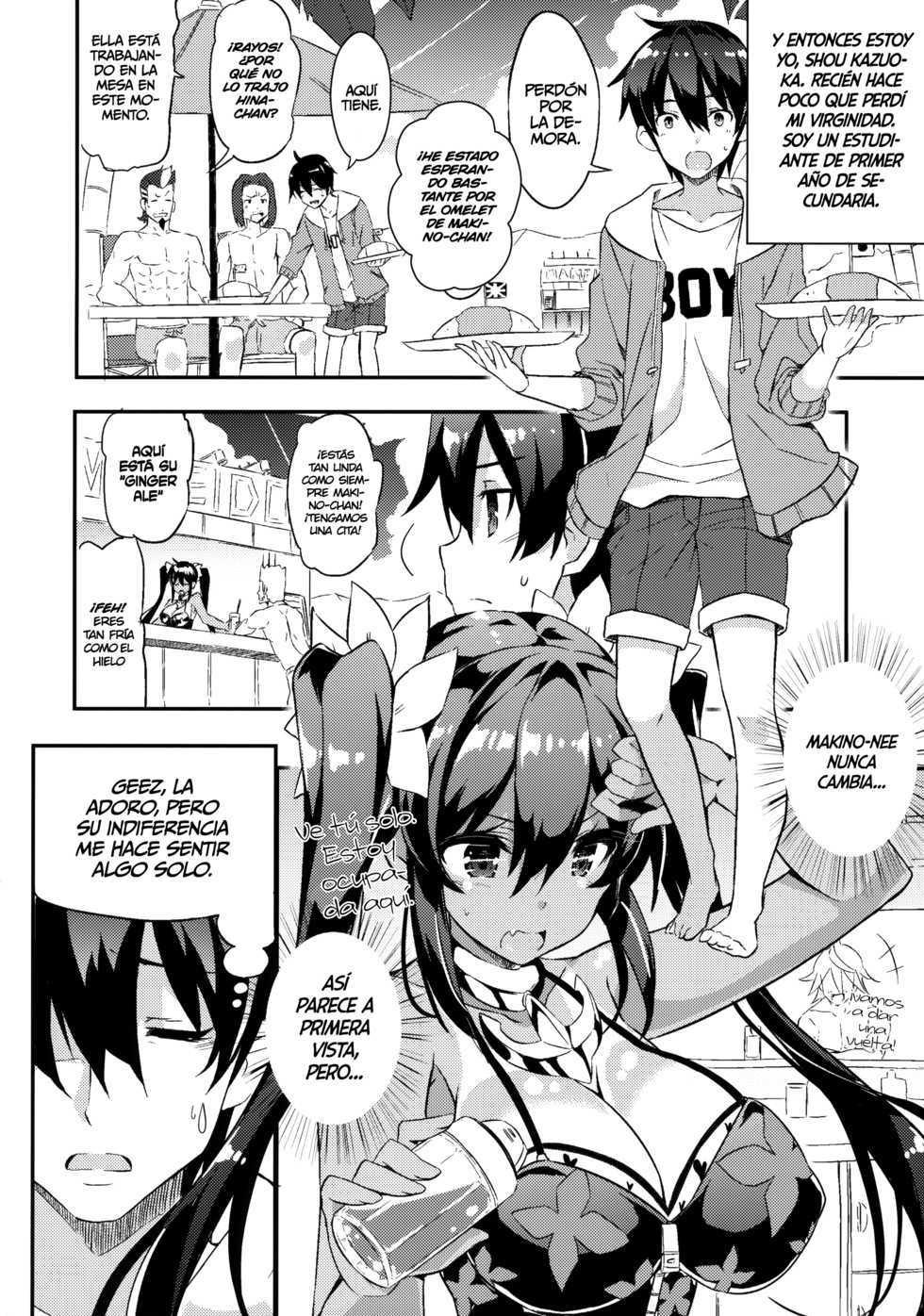 (C91) [odin (Kurokawa IZUMI)] Anehama. 2 | Sister Beach 2 [Spanish] [Ero-Ecchi Scanlation y Jhenier13] - Page 3