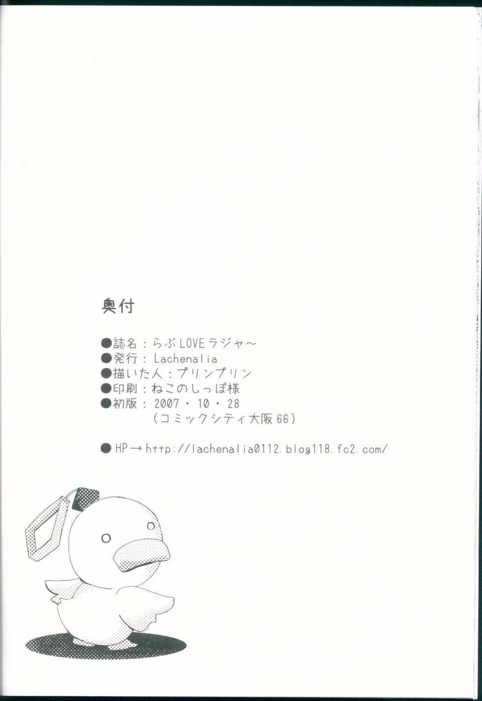 (CCOsaka66) [Lachenalia (Purin Purin)] Love Love Roger (Moetan) - Page 26
