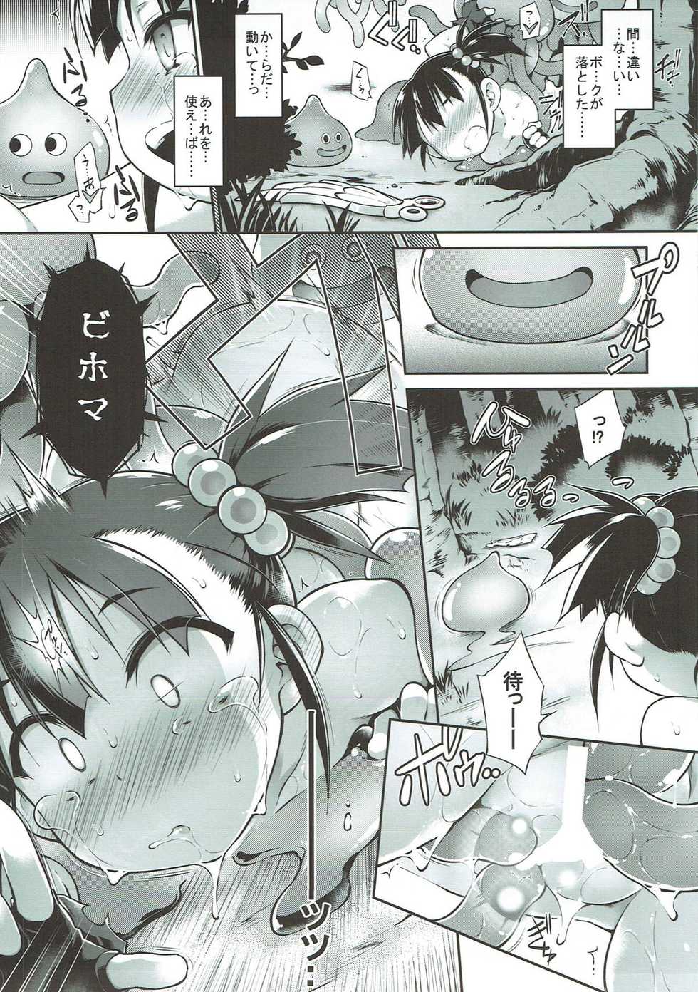 (C93) [Tomoshibiya Koubou (Tomoshibi Hidekazu)] Zettai Slime nanka ni Maketari Shinai! (Dragon Quest III) - Page 20