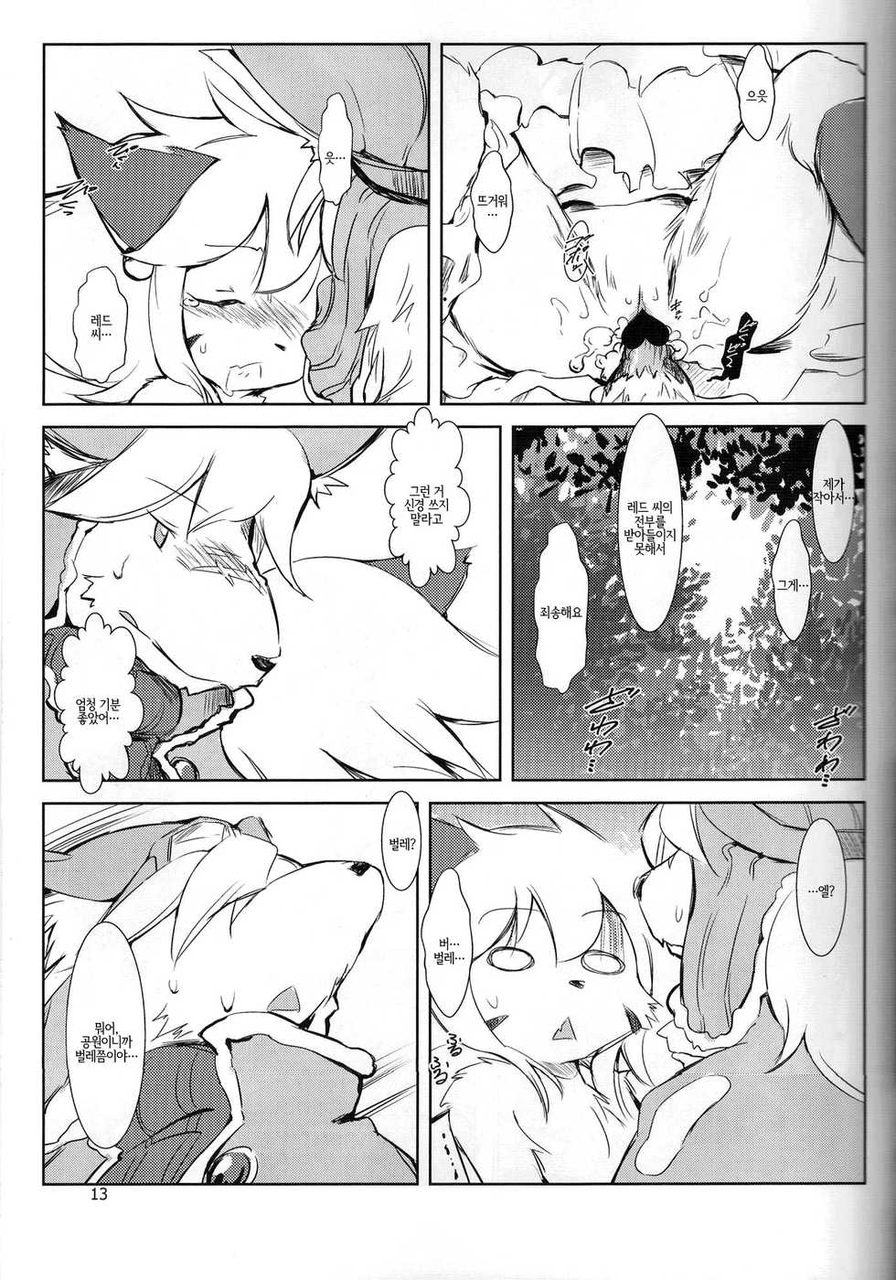(C87) [Quad Prime (MATRA-MICA)] 219 Days Tale | 219 데이즈 테일 (Solatorobo) [Korean] [LWND] - Page 12