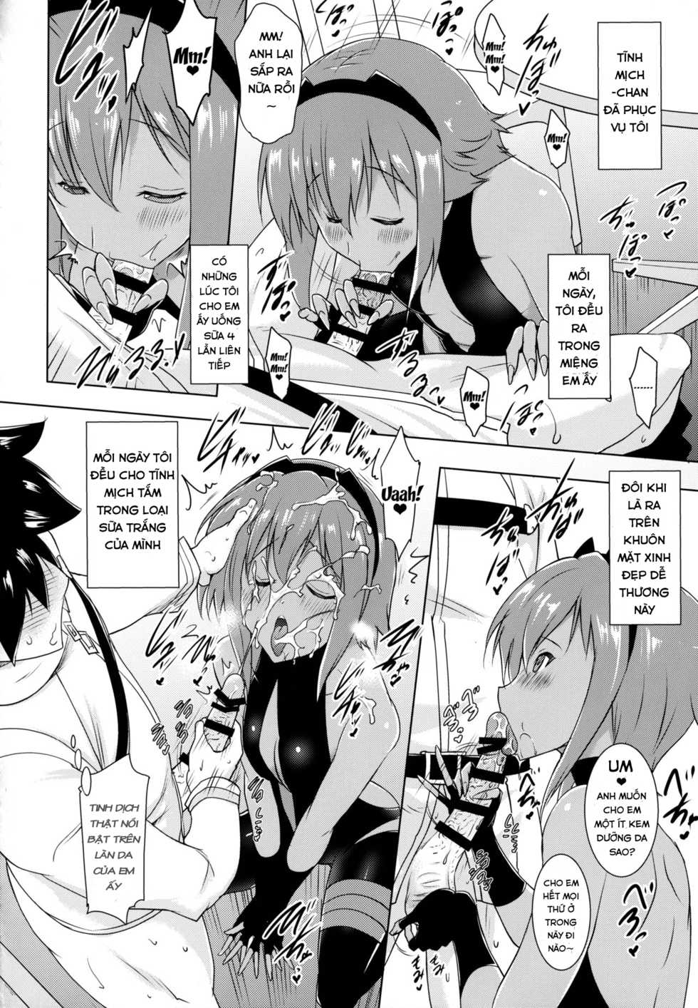 (SC2017 Winter) [Syunkan Saidaihusoku (Pony R)] Seihitsu-chan to no Nukinuki Seikatsu (Fate/Grand Order) [Vietnamese Tiếng Việt] [Myon] - Page 11