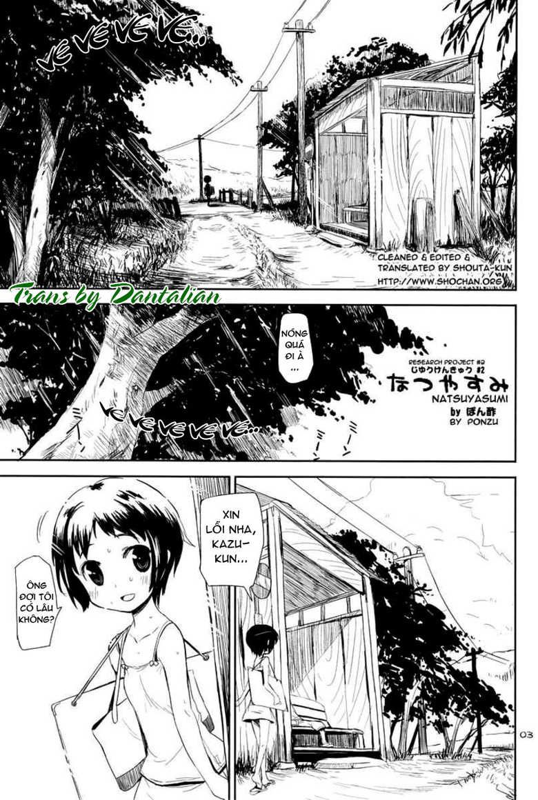 (COMITIA82) [ponz.info (Ponz)] Natsuyasumi - Happy Summer Days [Vietnamese Tiếng Việt] [Dantalian] - Page 2