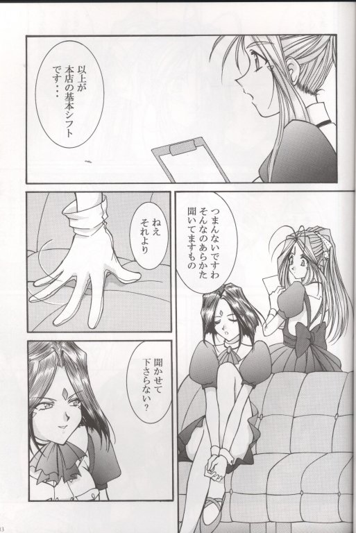 (C55) [LUCK&PLUCK!Co. (Amanomiya Haruka)] Warau Inu no Seikatsu (Ah! My Goddess) - Page 12
