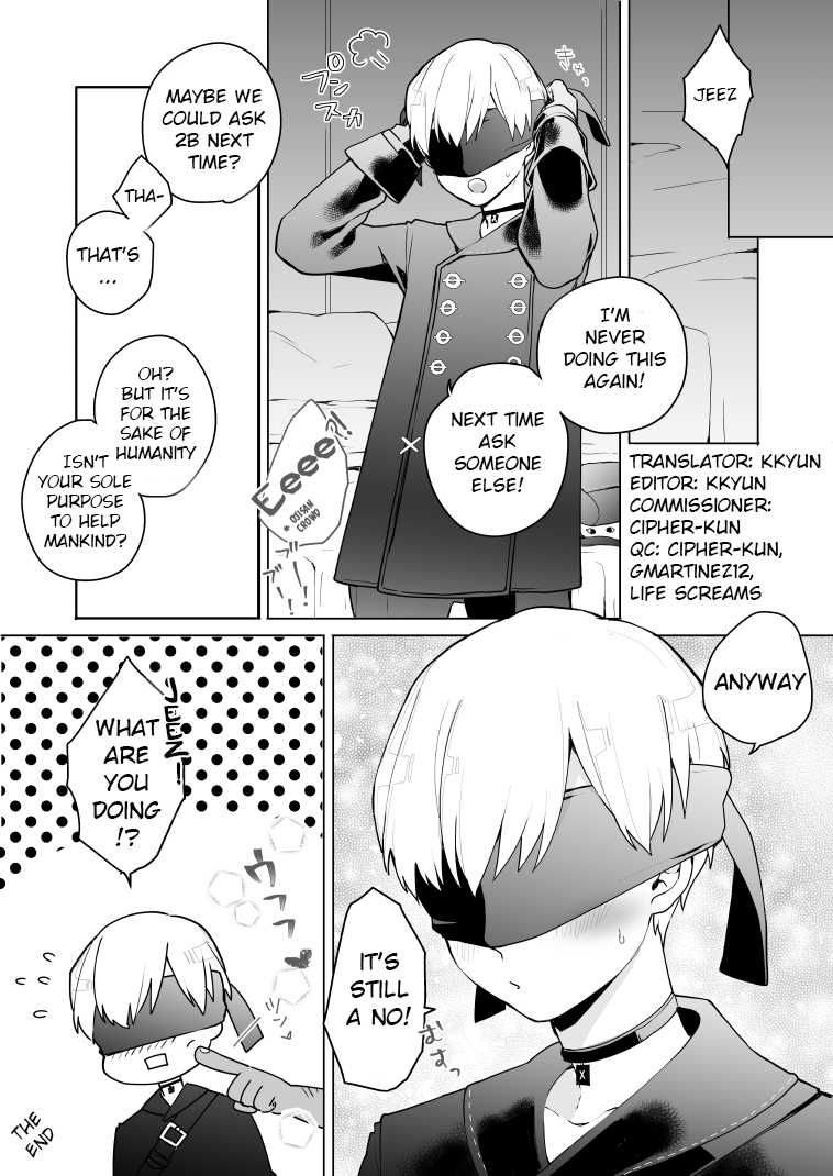 [Itoh Kani] 9S ni Iroiro | Various to 9S (NieR: Automata) [English] {Shotachan} - Page 9