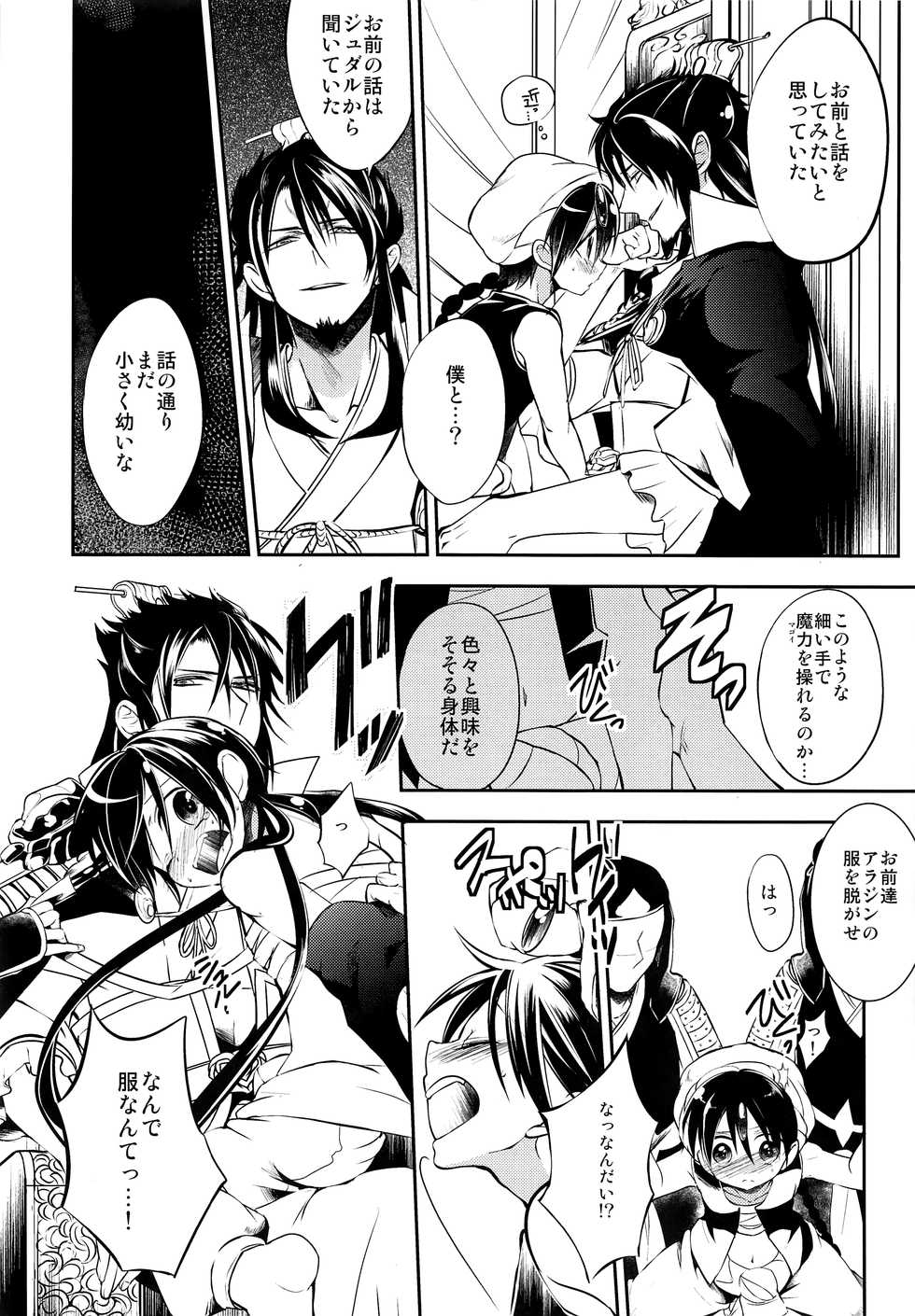 (C81) [@SIMAPAN (Rikoko)] EROTICA (Magi: The Labyrinth of Magic) - Page 11