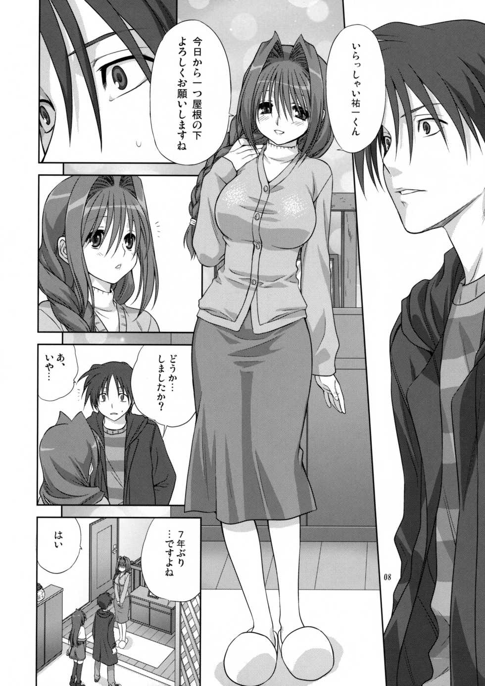 (C76) [Mitarashi Club (Mitarashi Kousei)] Akiko-san to Issho 4 (Kanon) [Decensored] - Page 7