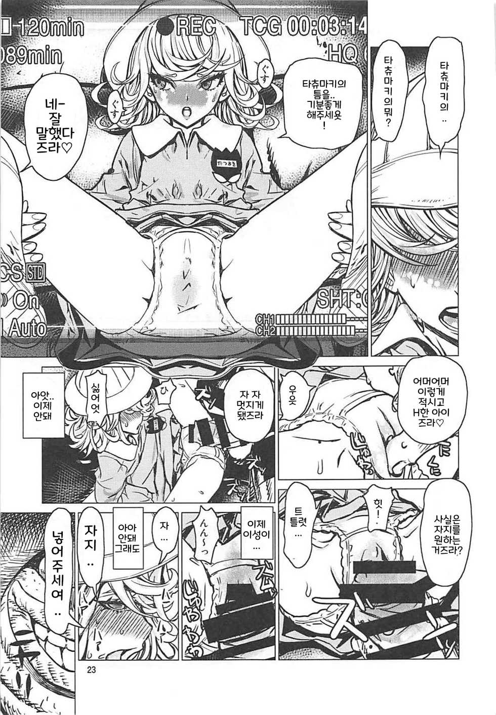 (C93) [Dorepooru (Leopard)] Disaster Sisters Leopard Hon 25 | 재해자매 (One Punch Man) [Korean] - Page 22