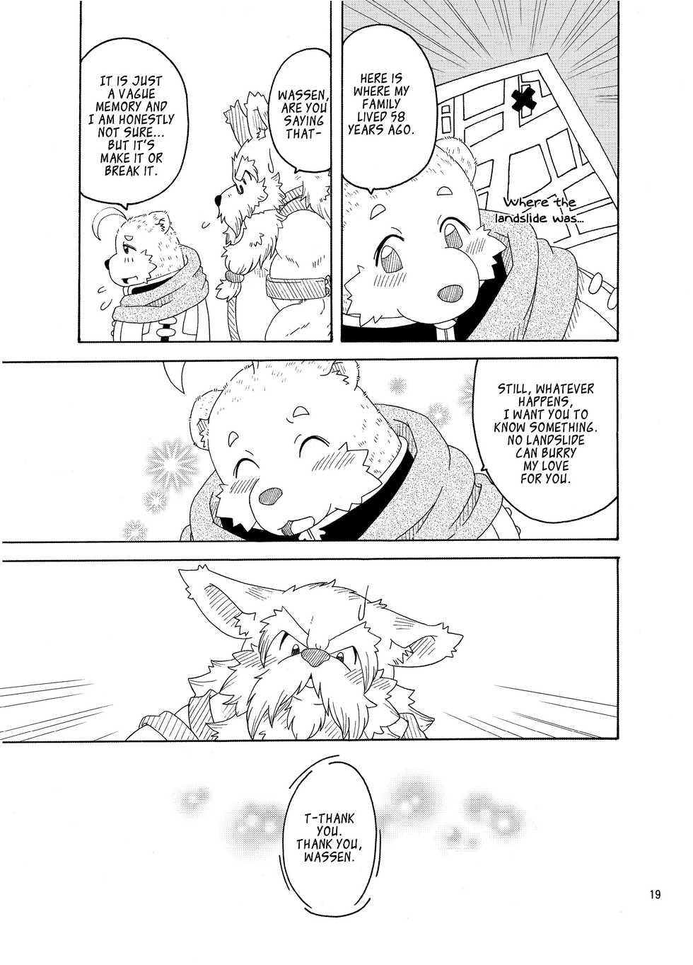 [Bear Tail (Kumayan)] Hoshiyomi no Inu Tsukihami no Kuma 3 | The dog & the bear: The poet of the stars & the partaker of the moon 3 [English] [Digital] - Page 18