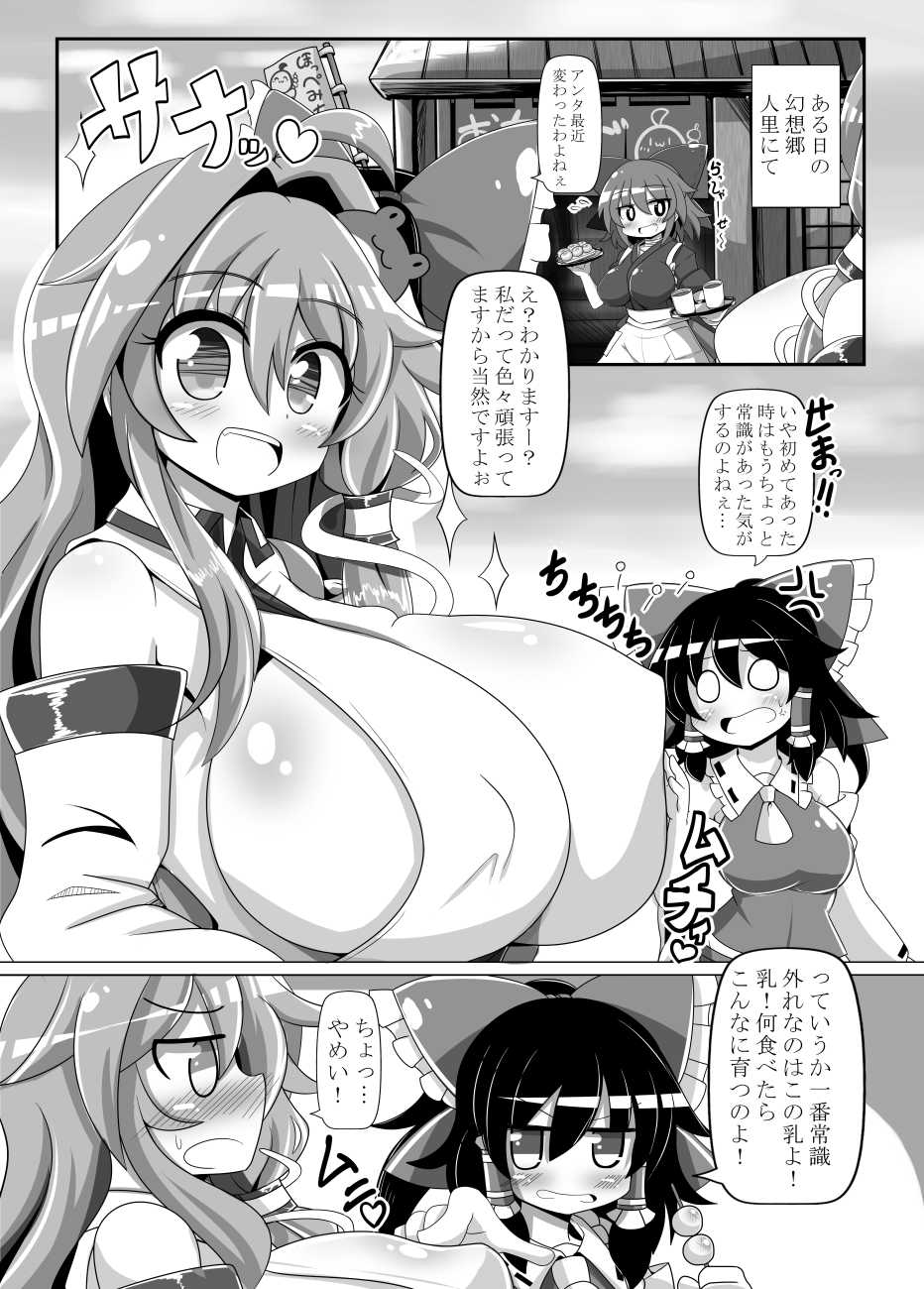 [Ato Nana Fun (Roki, Rindou)] Sana H! (Touhou Project) [Digital] - Page 14