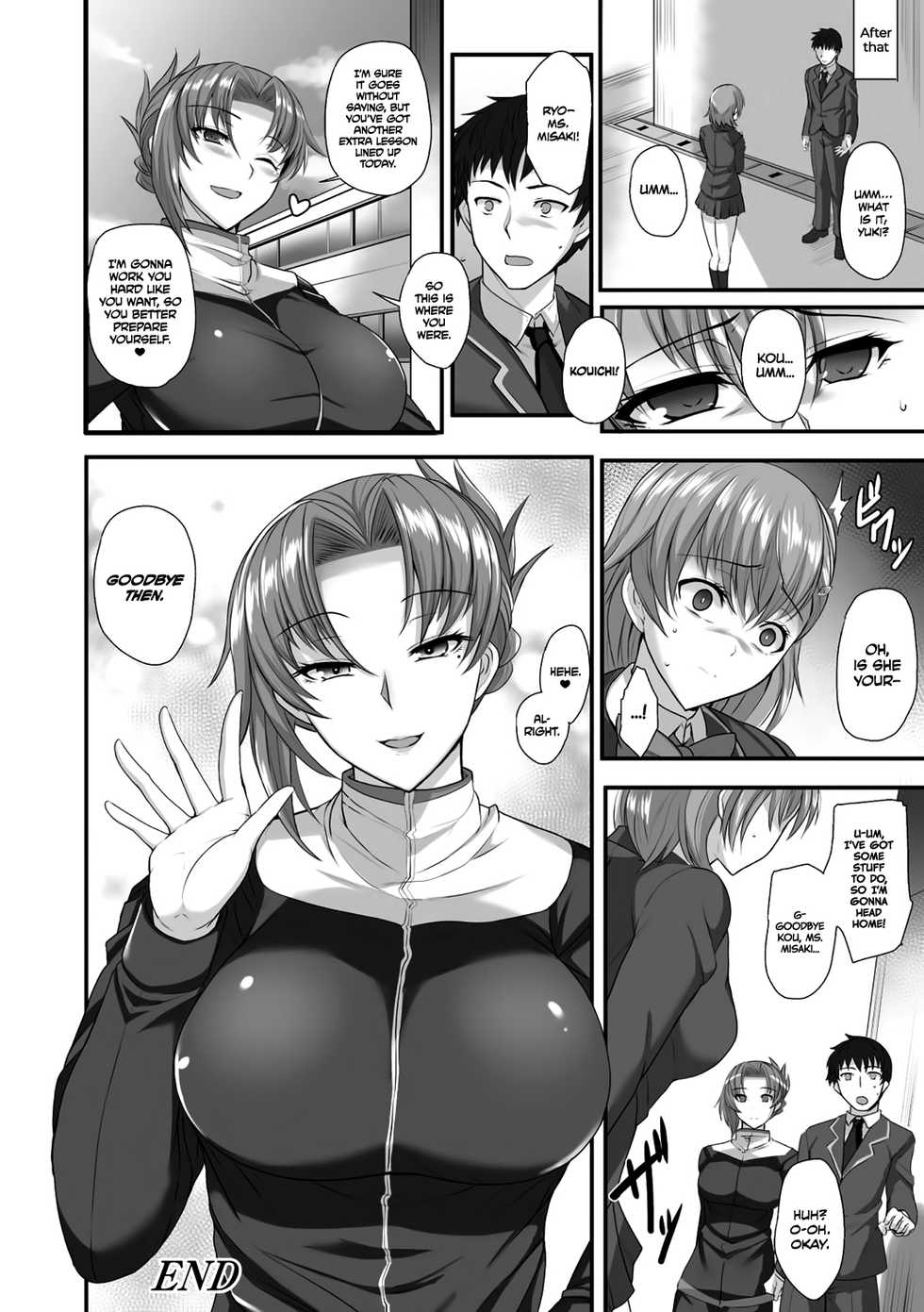 [Kumakiti] Sensei to Ubaware Tokkun | Snatched Away By Ms. Misaki's Special Lessons (2D Comic Magazine Ero Bitch ni Netorareta Otoko-tachi Vol. 2) [English] =TLL + mrwayne= [Digital] - Page 24