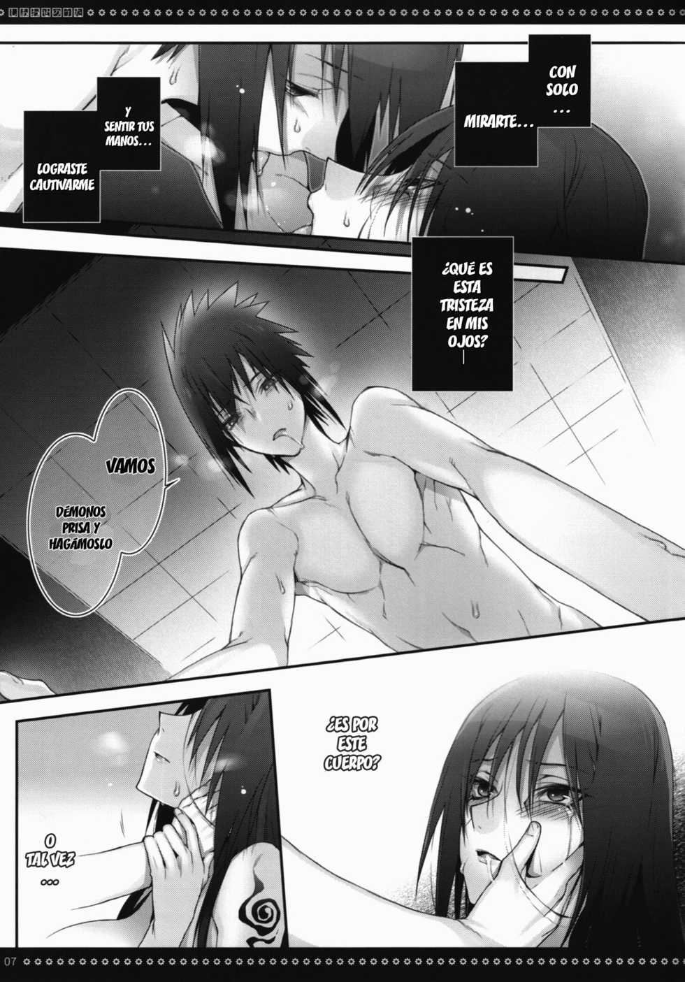 (C83) [Arcon (Meiya)] Shiawase no Uta C83 Muryou Haifu Bon (NARUTO) [Spanish] [Lanerte] - Page 7
