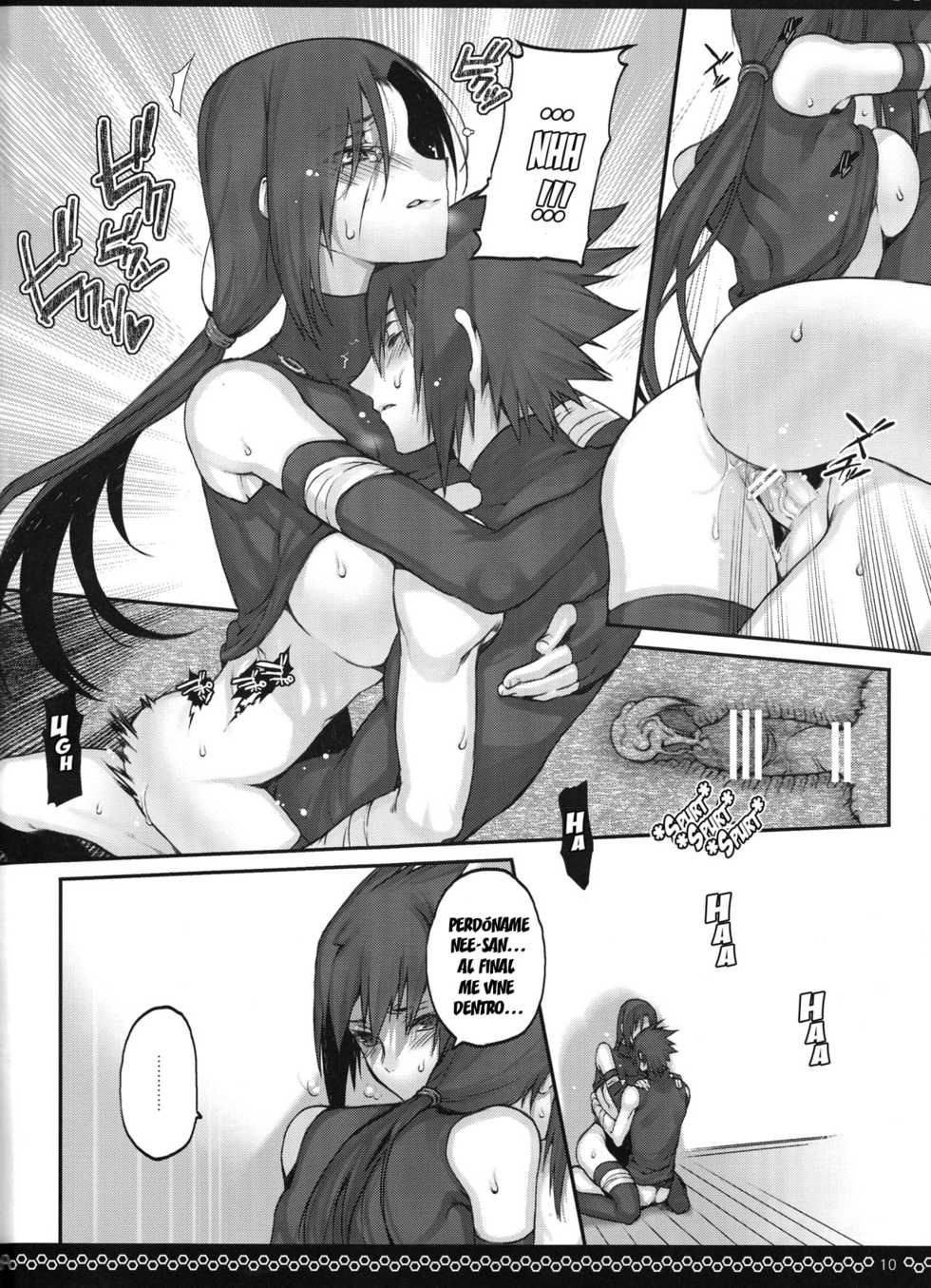 (SUPER22) [Arcon (Meiya)] Kyo-dai After (NARUTO) [Spanish] [Lanerte] - Page 10