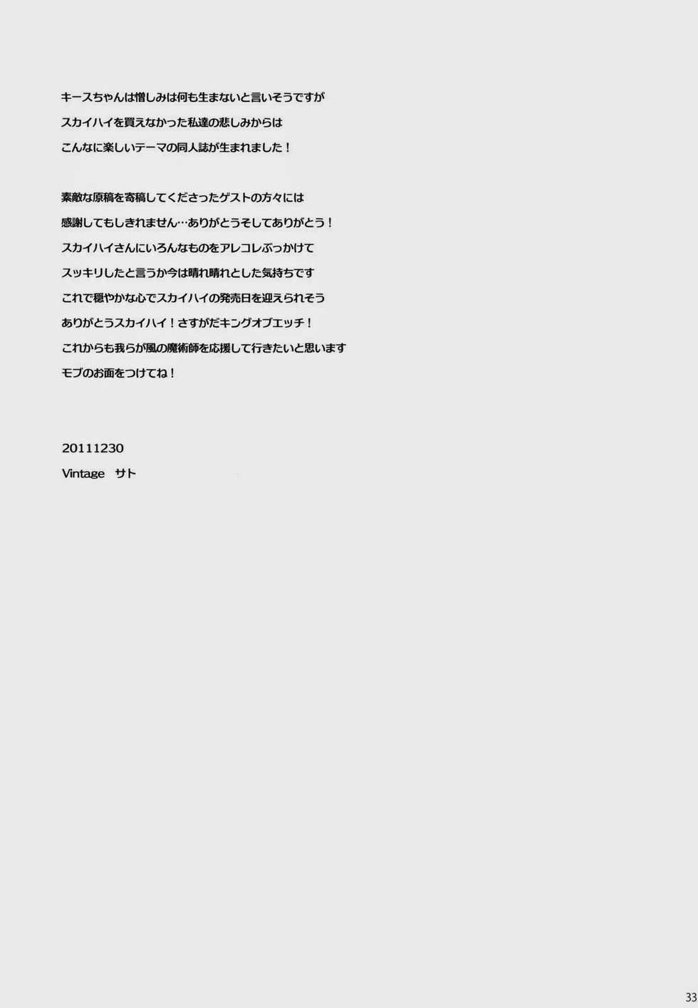 (C81) [MICROMACRO, Vintage (Yamada Sakurako, sato)] PUT UP SKYHIGH FOR AUCTION (TIGER & BUNNY) - Page 32