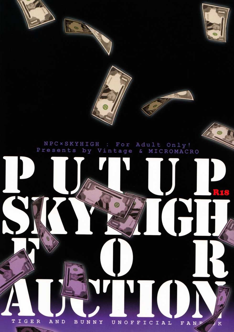 (C81) [MICROMACRO, Vintage (Yamada Sakurako, sato)] PUT UP SKYHIGH FOR AUCTION (TIGER & BUNNY) - Page 34