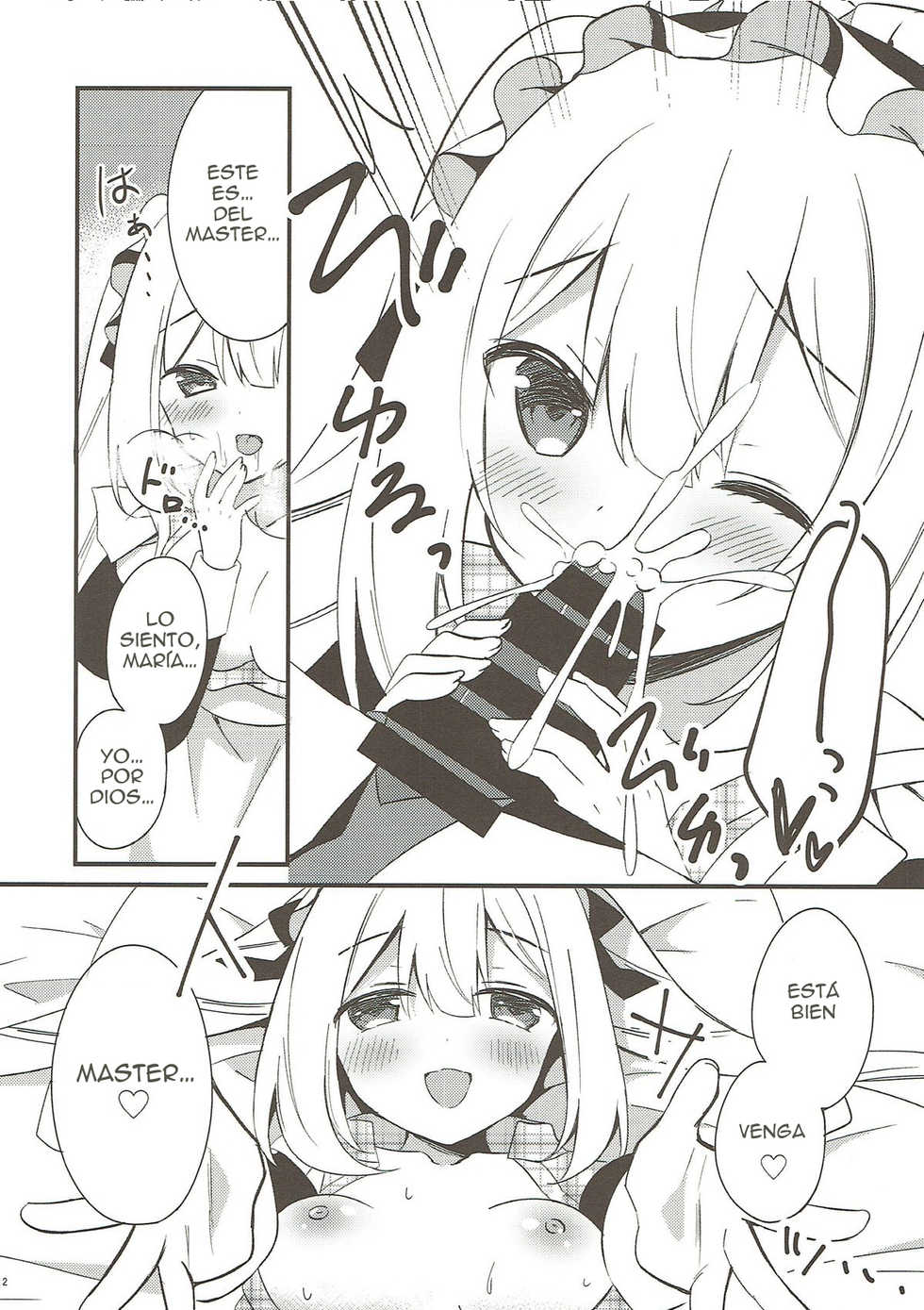 (C93) [stripe orange (Sumisaki Yuduna)] Marie ni Yasashiku Shite Kudasai ne? | Por favor, sé gentil con María ¿sí? (Fate/Grand Order) [Spanish] [Jamenesles] - Page 10