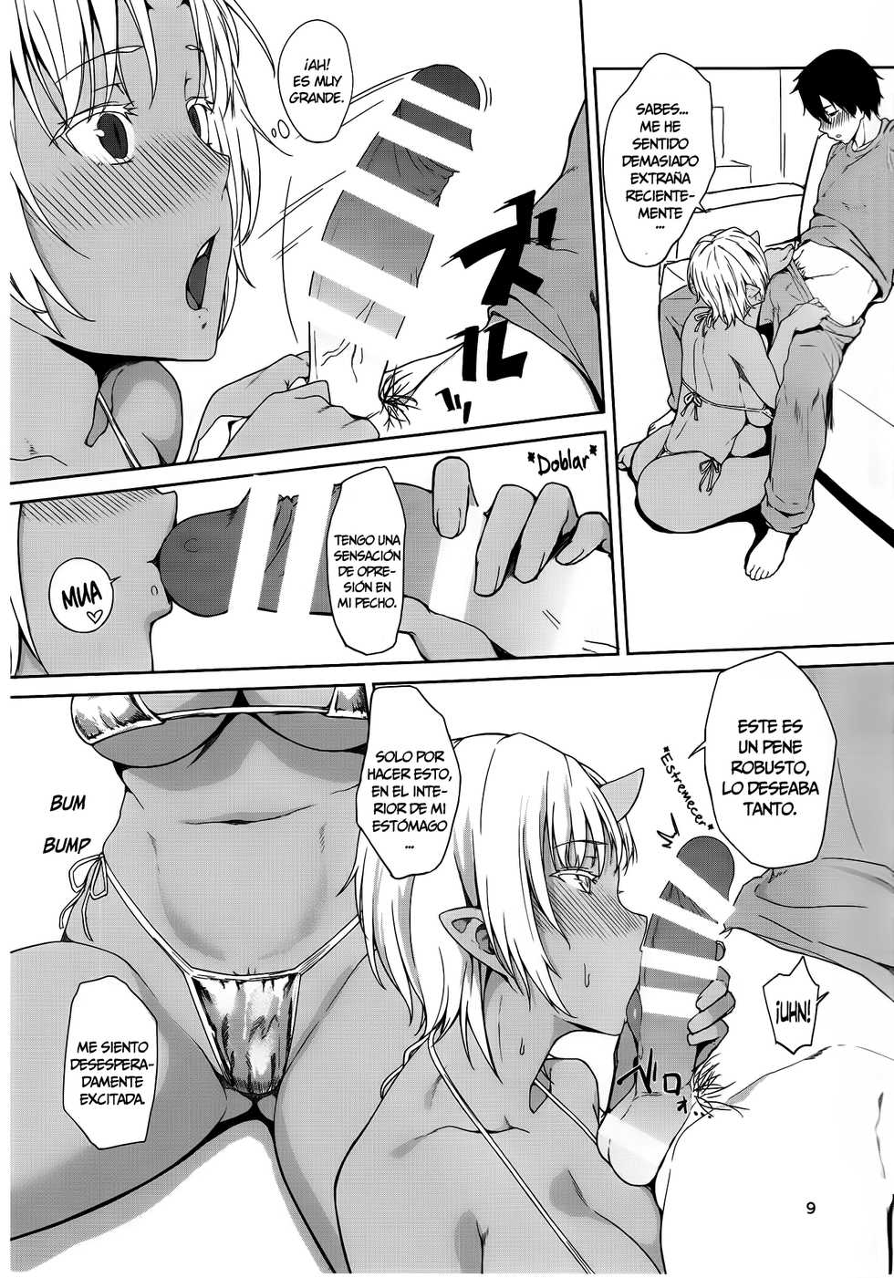 (C89) [Obumanjuu (obmas)] Hatsujouki | Oni en celo [Spanish] [NTINFS] - Page 8
