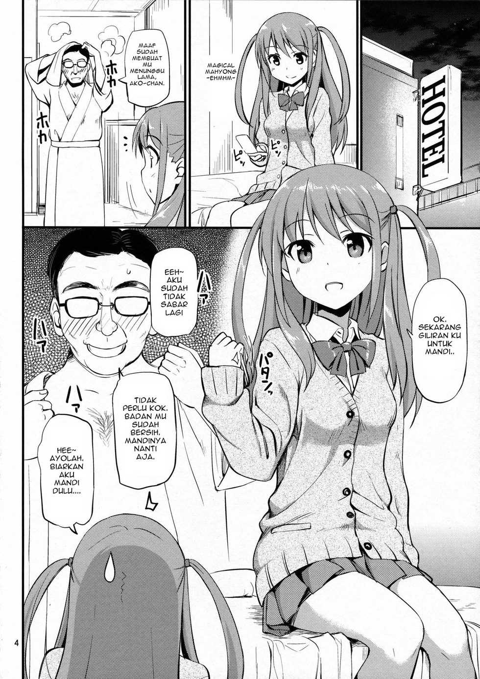 (C82) [Jenoa Cake (TakayaKi)] Angel Janshi Ako (Saki) [Indonesian] [Gagak_Black] - Page 4