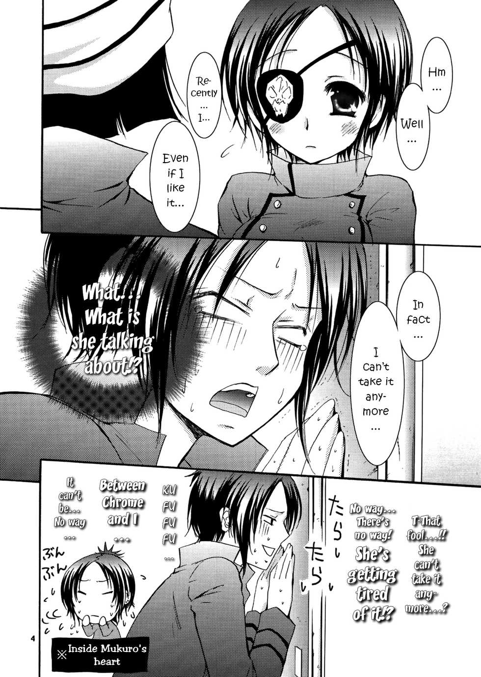 [Kotonoya (Kirihara Futaha)] OVER NIGHT (Katekyo Hitman REBORN!) [English] [Marie] - Page 4