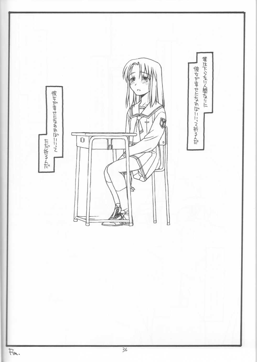 (C62) [bolze. (rit.)] DESTRUCTION GIRL appendix^2 (Shizuku) - Page 35
