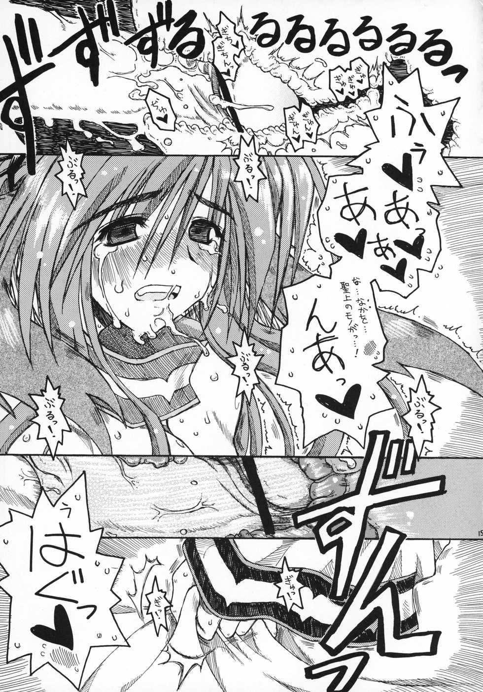 (C71) [Ankoku-Bousougumi (Ainu Mania)] CARELESSLY & CHARMING! (Utawarerumono) - Page 14