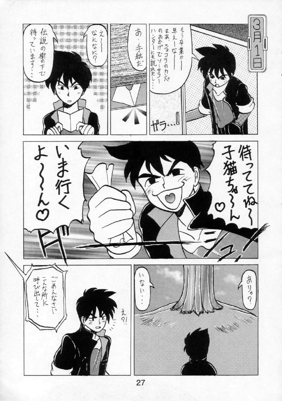 (C49) [Nawanoren (Various)] NN PM6 (Bakuretsu Hunters) - Page 26