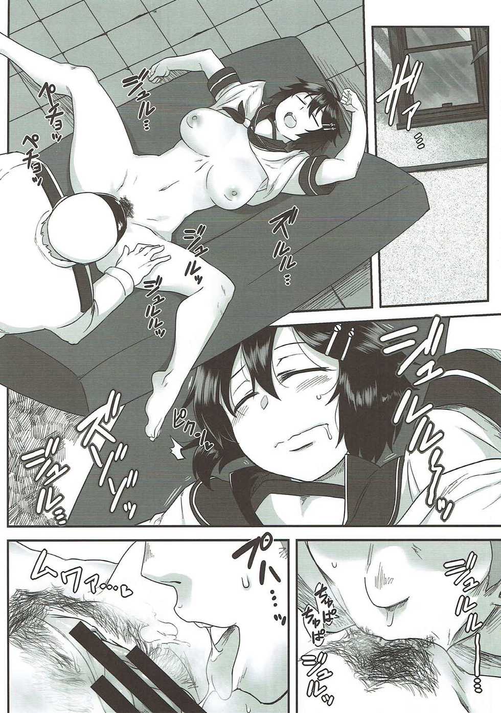 (Gunreibu Shuho & Houraigekisen Yo-i! Goudou Enshuu 5Senme) [Torano Ori (Toritora)] Kako no Kiken na Siesta (Kantai Collection -KanColle-) [English] [Naxusnl] - Page 9