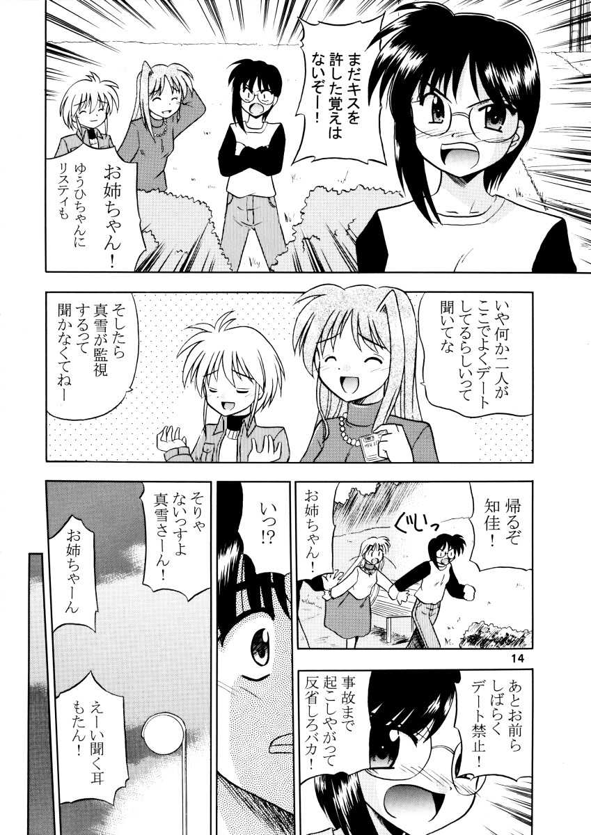 (C65) [Cool Palace (Suzumiya Kazuki)] Minna Ai no Se ne. - It Must Be Love - (Triangle Heart 2) - Page 16