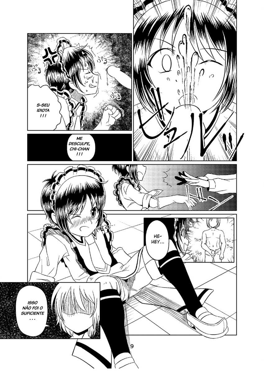 [Getsuyoubi no Brenda (Peat Lock)] Shounen wa Okuchi de Osoujishinai! (Shounen Maid) [Portuguese-BR] [LIANEF] [Digital] - Page 8