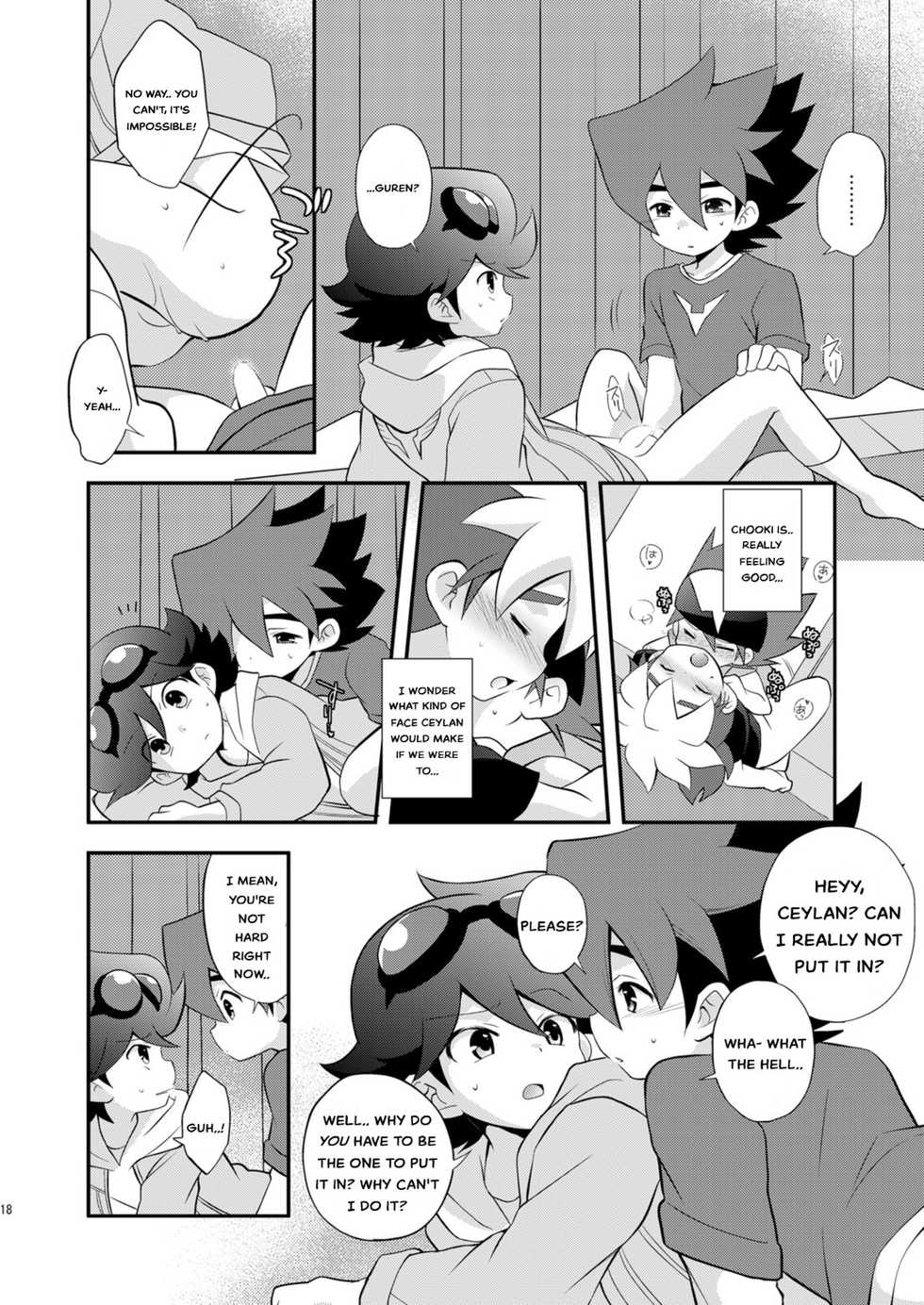 [Takemaruya (Takenoko)] Kongara Construction (Tenkai Knights) [English] [Digital] - Page 18