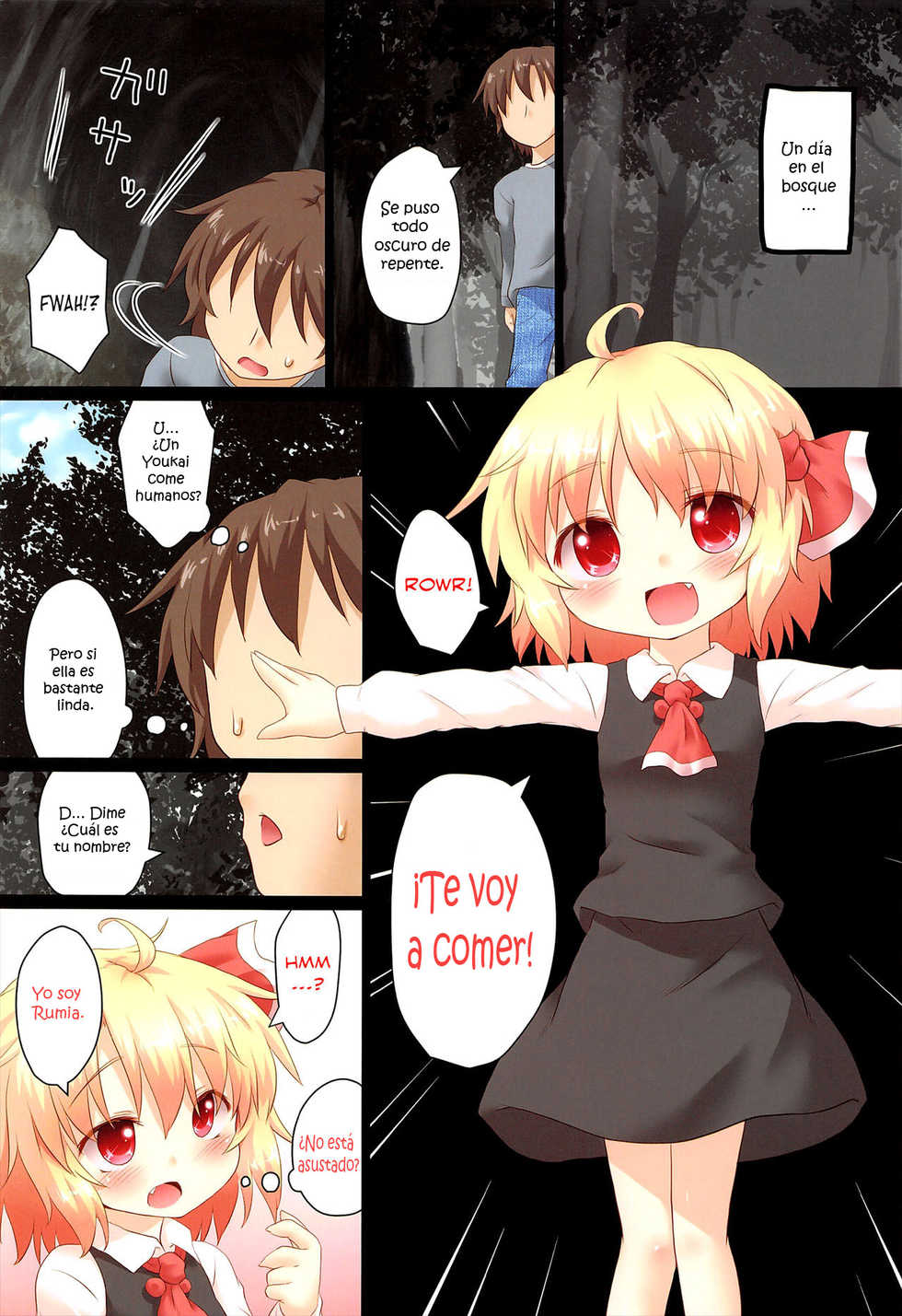 (C83) [Gainamon (Natsu no Koucha)] Nichijou Seikatsu -Rei- (Touhou Project) [Spanish] [Kurotao] - Page 4