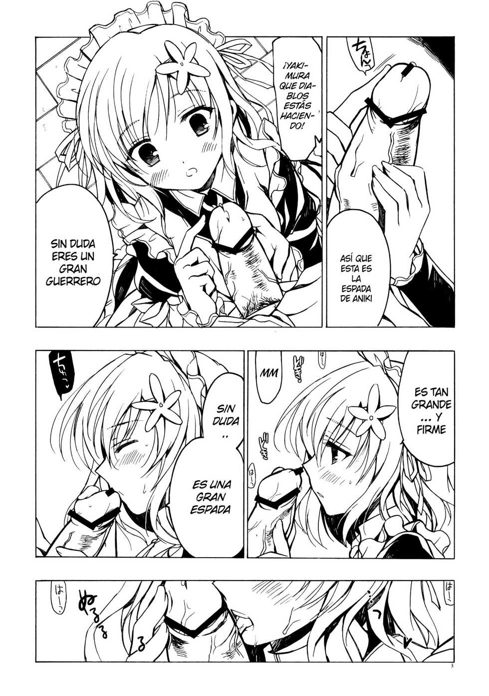 (SC53) [VISTA (Odawara Hakone)] Boku ni wa Yukimura ga Tarinai Junbigou | Yukimura No Es Suficiente Para Mi (Boku wa Tomodachi ga Sukunai) [Spanish] [Seinagi] - Page 2