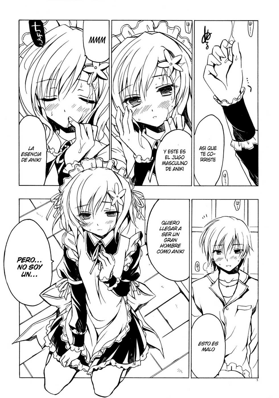 (SC53) [VISTA (Odawara Hakone)] Boku ni wa Yukimura ga Tarinai Junbigou | Yukimura No Es Suficiente Para Mi (Boku wa Tomodachi ga Sukunai) [Spanish] [Seinagi] - Page 4
