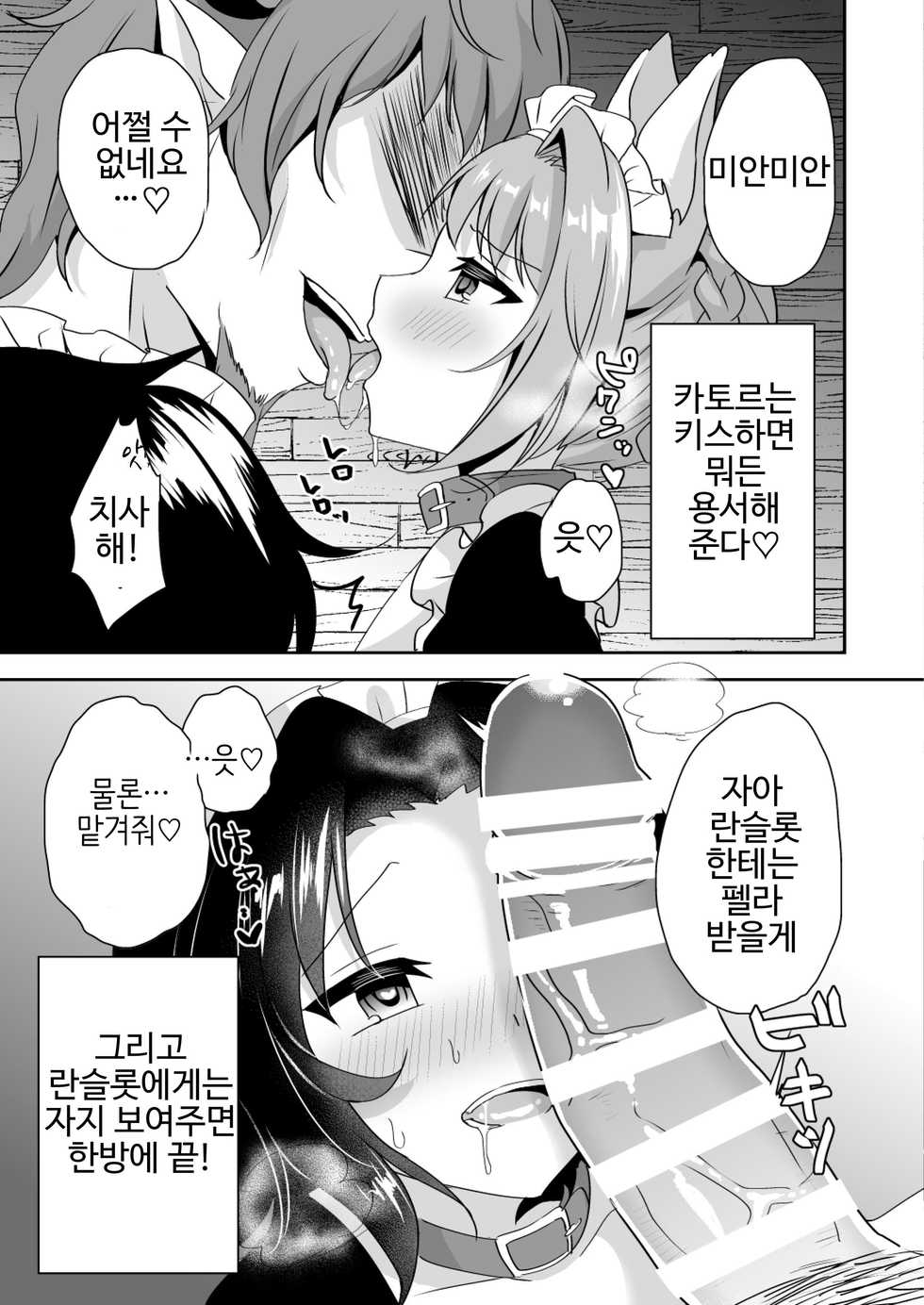 (C92) [Aoirokanata (Shikitani Asuka)] Saimin de Sukina Musume to Pet na Seikatsu (Granblue Fantasy) [Korean] - Page 8
