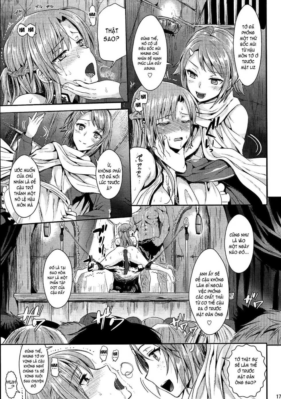 [YURIRU-RARIKA (Kojima Saya, Lazu)] Shujou Seikou II Bangai-hen | Captive Sex 2 - Extra Chapter (Sword Art Online) [Vietnamese Tiếng Việt] [LXERS] - Page 16